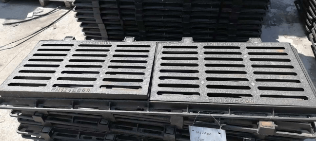 六盘水球墨铸铁连体双篦展示